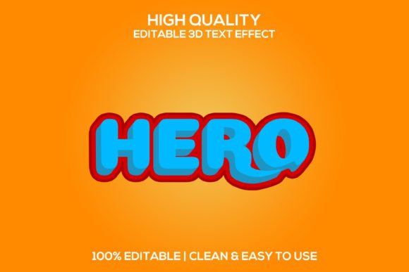 3D Hero Editable Psd Text Effect: A Practical Guide for Modern Design