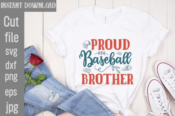 Celebrate the Season: Crafting with the Proud Baseball Brother SVG