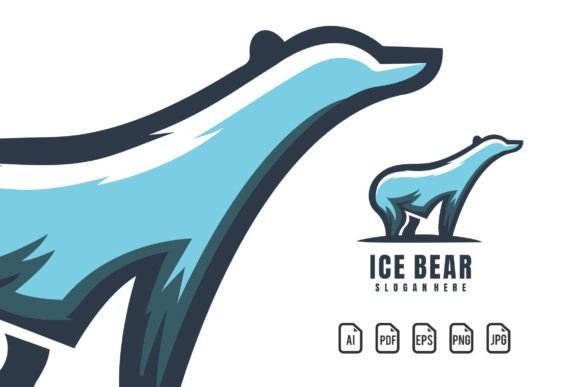 Ice Bear Mascot Logo: A Powerful Vector Template for Branding