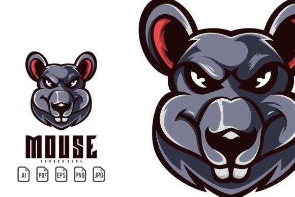 Mouse Mascot Logo: The Playful Vector Template for Bold Brands