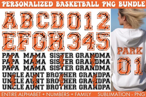 Slam-Dunk Your Designs with the Personalized Basketball PNG Bundle